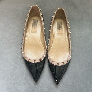 Valentino rockstud flats